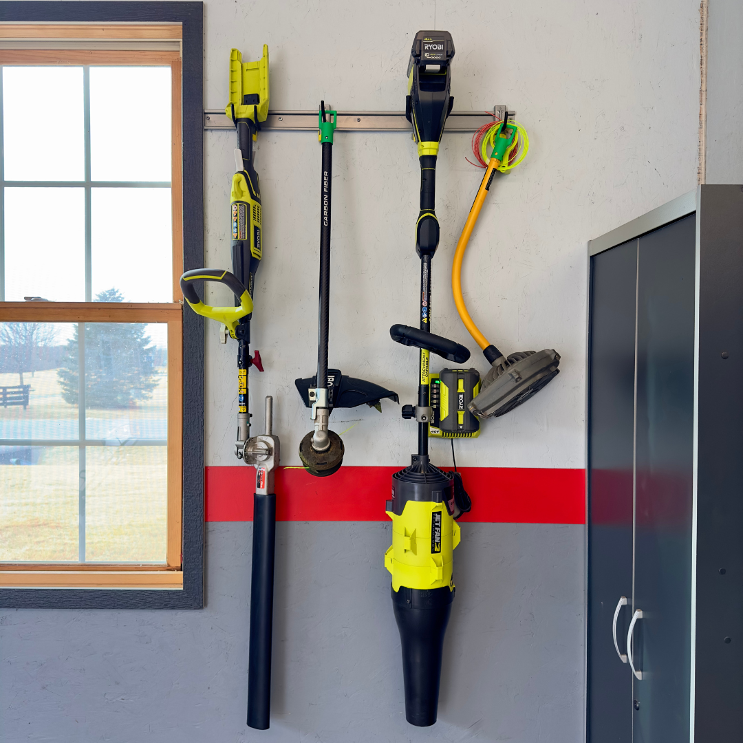 Heavy-Duty Trimmer Attachment Wall Hanger