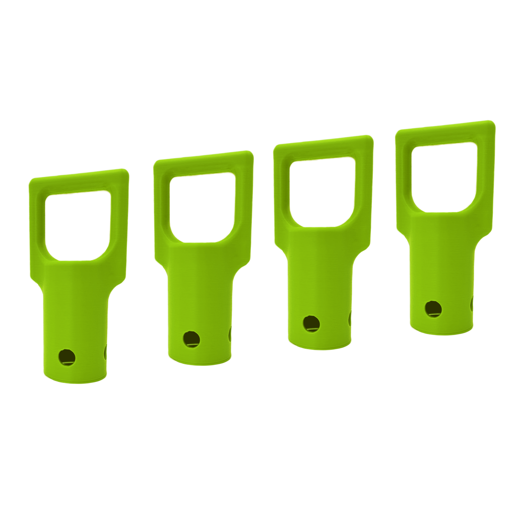 4er-Pack robuster Trimmer-Aufsatzhalter